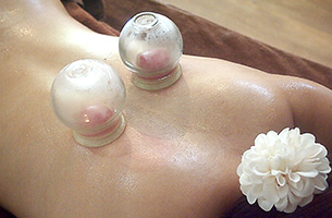 吸い玉(カッピング)&お灸コース